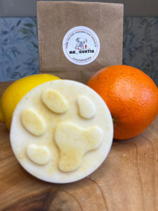 Super Pup Shampoo Bar - Fresh Orange and Citronella